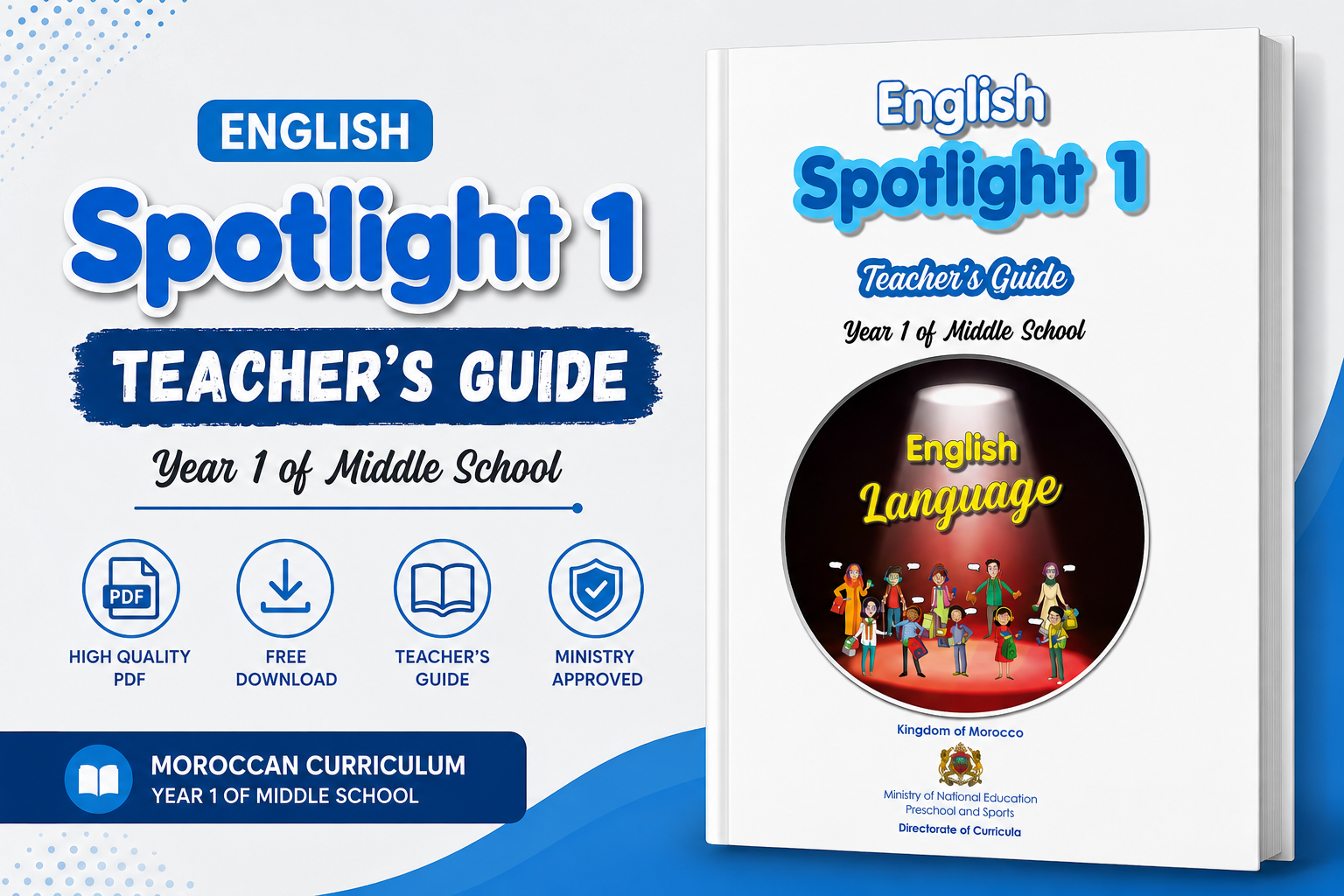 Spotlight 1 Teacher's Guide Cover