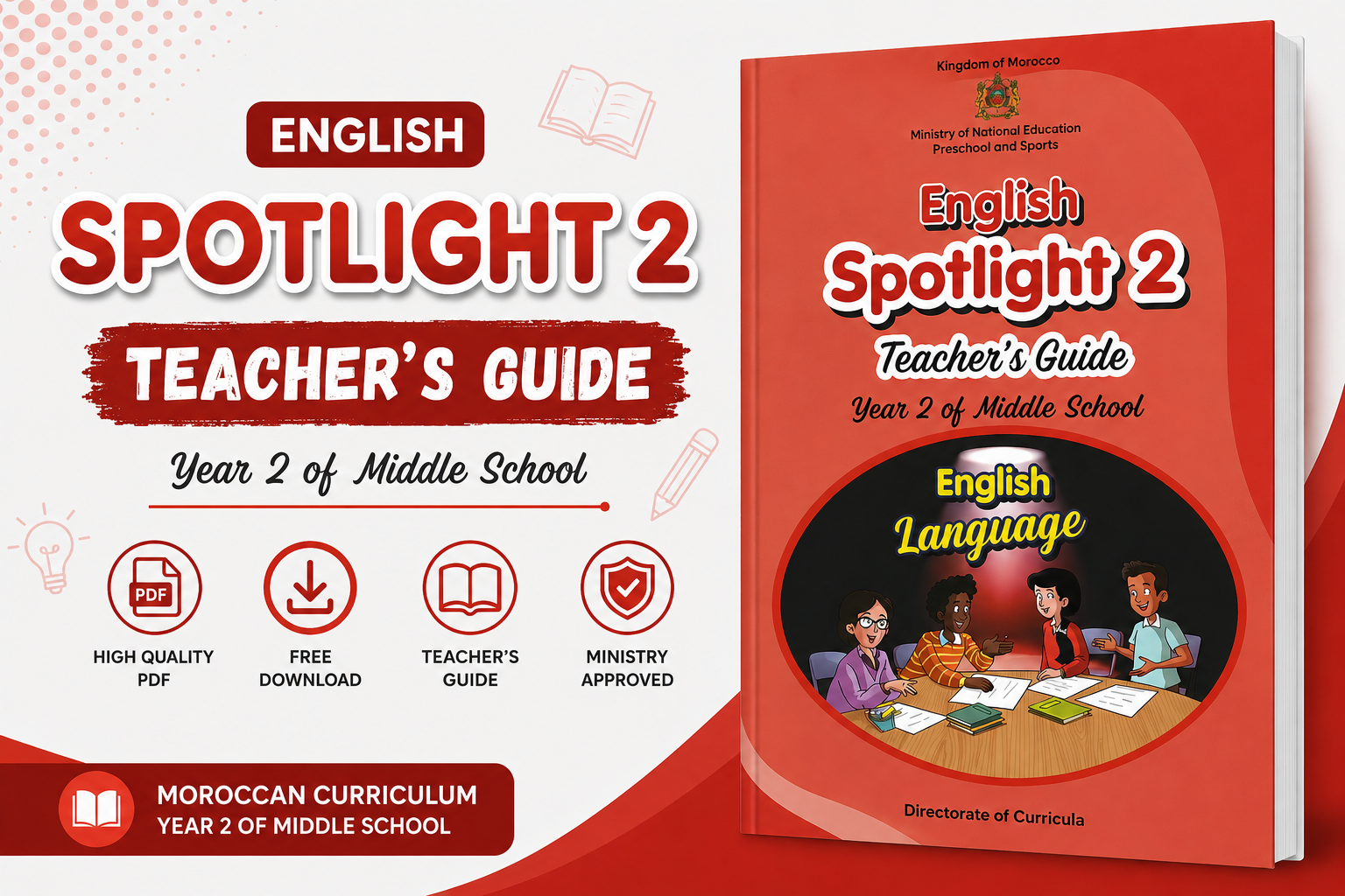 Spotlight 2 Teacher's Guide Cover