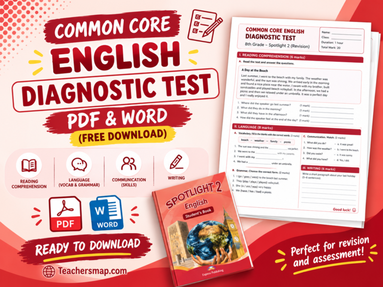 Common Core Diagnostic Test Word