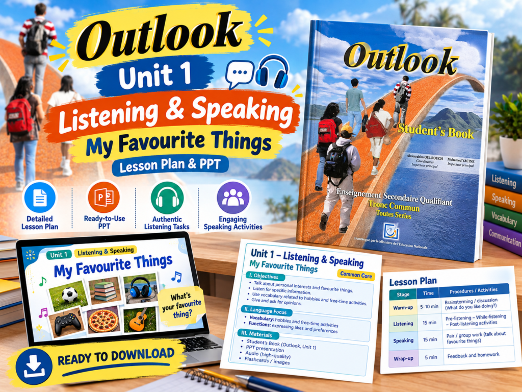 Unit 1: My Self & Others: My Favourite Things Listening Presentation (Common Core)